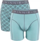 Vinnie-G boxershorts Mint Light - Print 2-Pack
