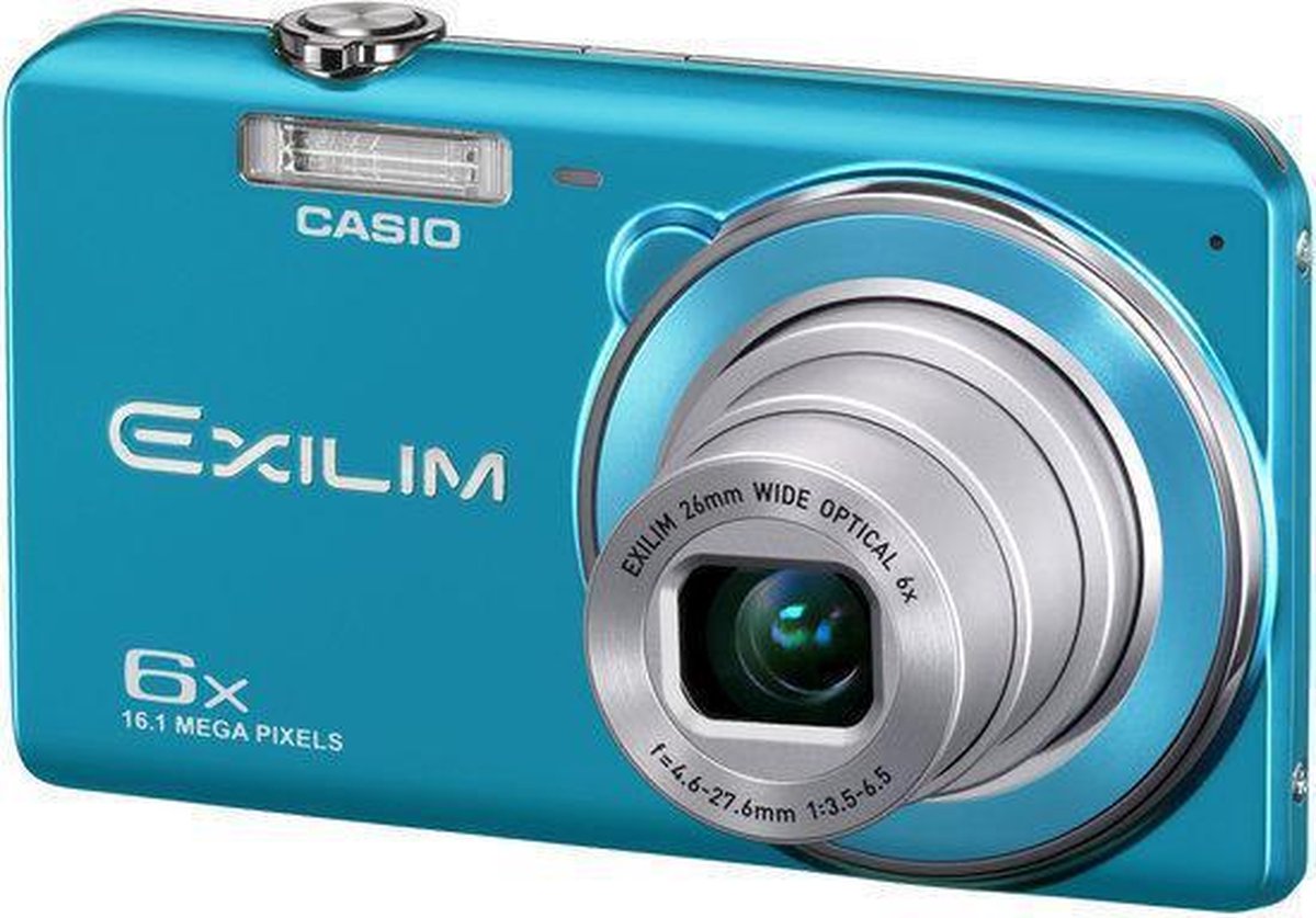 Casio Exilim EX-ZS20 - Zwarte Camera - Compact & Krachtig