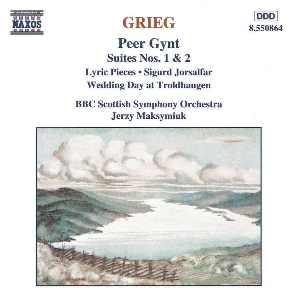 BBC Scottish Symphony Orchestra, Jerzy Maksymiuk - Grieg: Peer Gynt Suites Nos. 1 & 2 (CD)