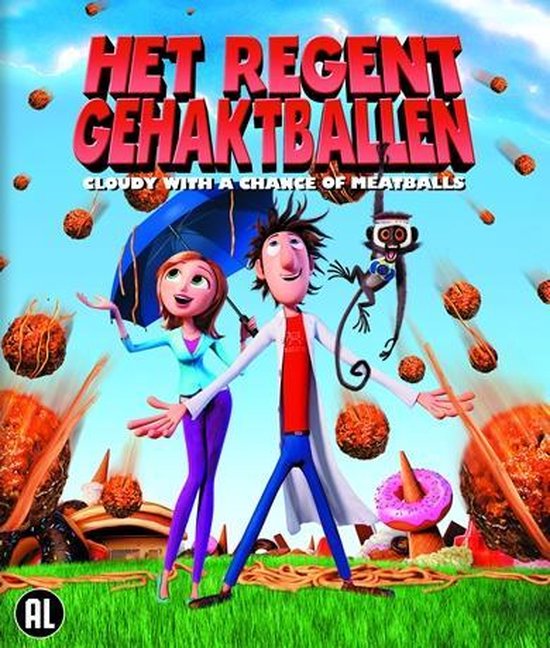 Cover van de film 'Het Regent Gehaktballen'