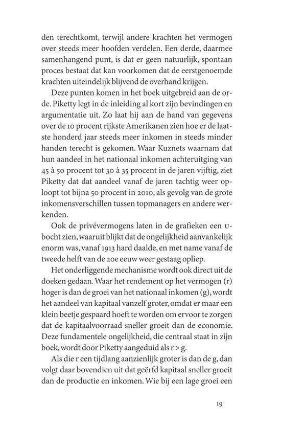 Kleine boekjes - grote inzichten - De kleine Piketty