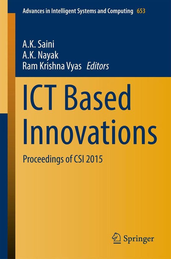Springer Nature Proceedings excluding Computer Science - ICT ... - cover