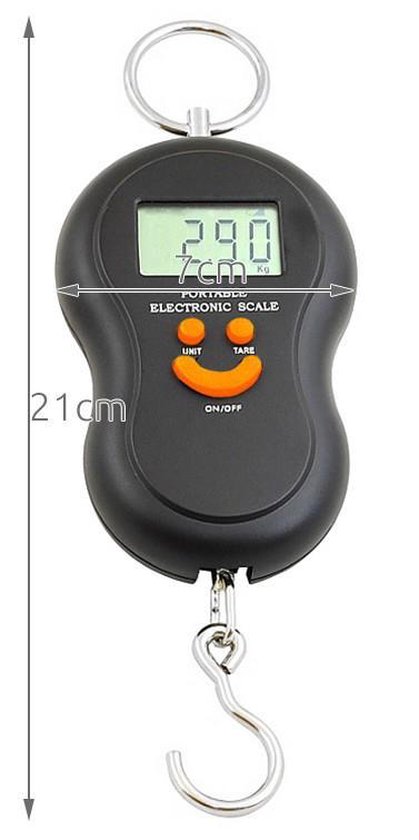 Digitale Bagageweegschaal, T-vormige Draagbare Elektronische Bagagezakweegschaal Heavy Duty LCD Digitale Draagbare Weegschaal voor op Reis