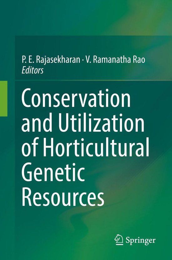Conservation and Utilization of Horticultural Genetic Resour ... - cover