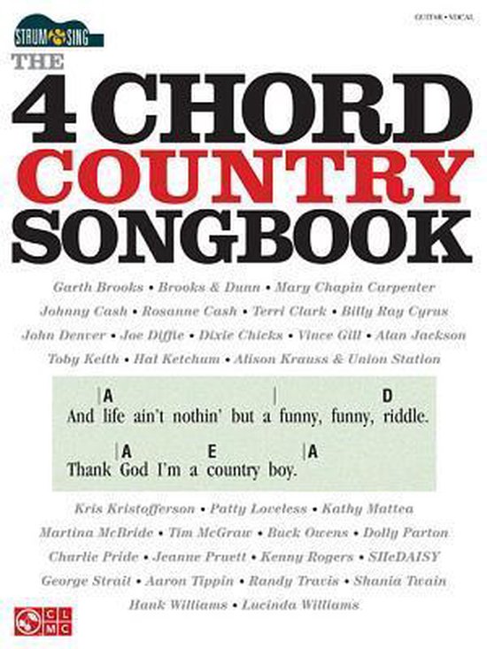 Foto: The 4 chord country songbook strum sing