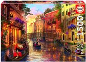 Educa Puzzle.  Sunset in Venice 1500 Teile