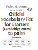 Official Vocabulary List for Starters (Cambridge Exam) to Paint