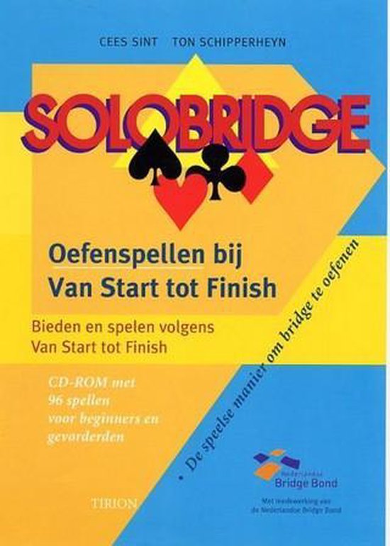 Cover van het boek 'Solobridge oefenspellen op CD-ROM' van Cees Sint en Ton Schipperheyn