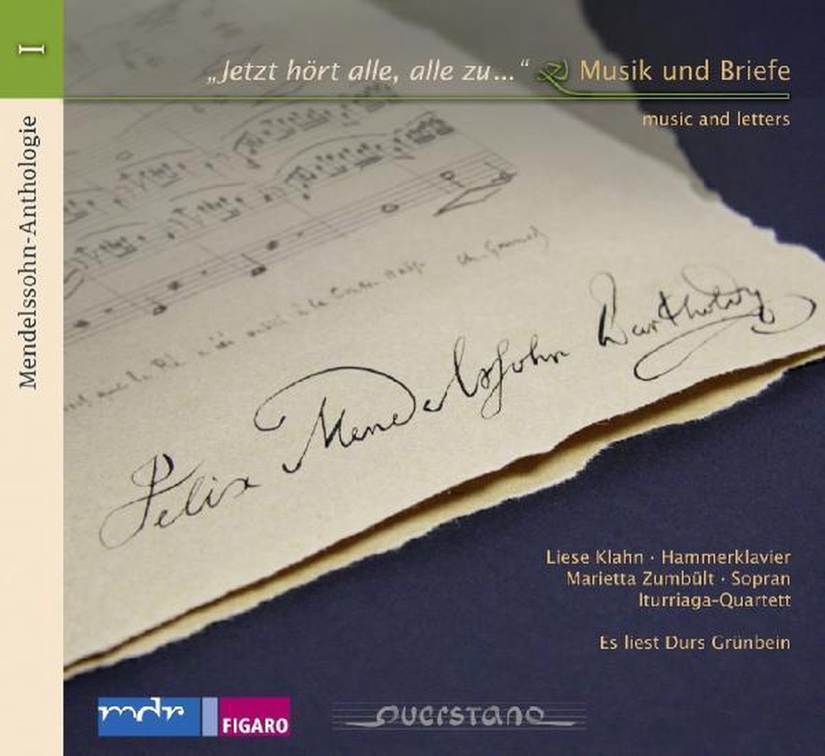 Mendelssohn Anth. I: Musik Und Briefe
