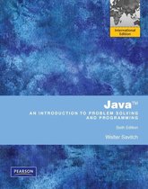 Java An Introduction to Problem Solving & Programming