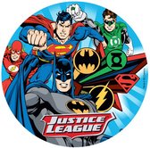 DEKORA - Eetbare taartdecoratie Justice League - Decoratie > Taartdecoraties