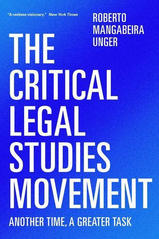 The Critical Legal Studies Movement - cover