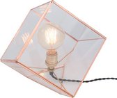 Geo Light Cube Small Copper