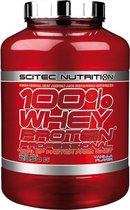Scitec Nutrition - 100% Whey Protein Profesional - With Extra Key Aminos and Digestive Enzymes - 2350 g - Vanilla