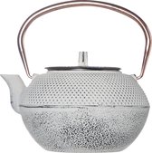 Cosy & Trendy Shinto Theepot - 1L2 - Wit - Koper Handvat