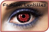 Mini sclera Halloween jaarlens 17 mm