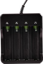 Batterijlader - Li-Ion accu's - 4.2V - Voor Oplaadbare batterijen
