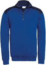 Santino Tokyo 2color Zip sweater (280g/m2) - Blauw | Marine - XXL