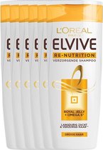 L’Oréal Paris Re-Nutrition Shampoo - 6x250 ml - Voordeelverpakking