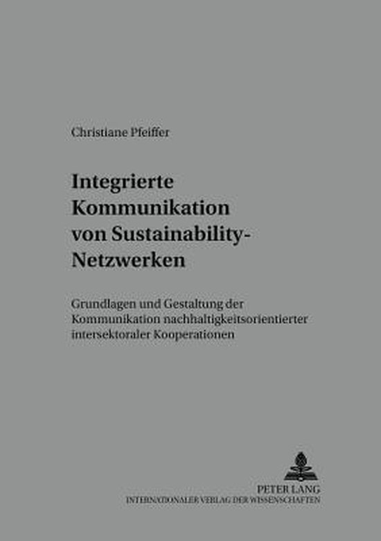 Markt Und Konsum- Integrierte Kommunikation Von Sustainabili ... - cover