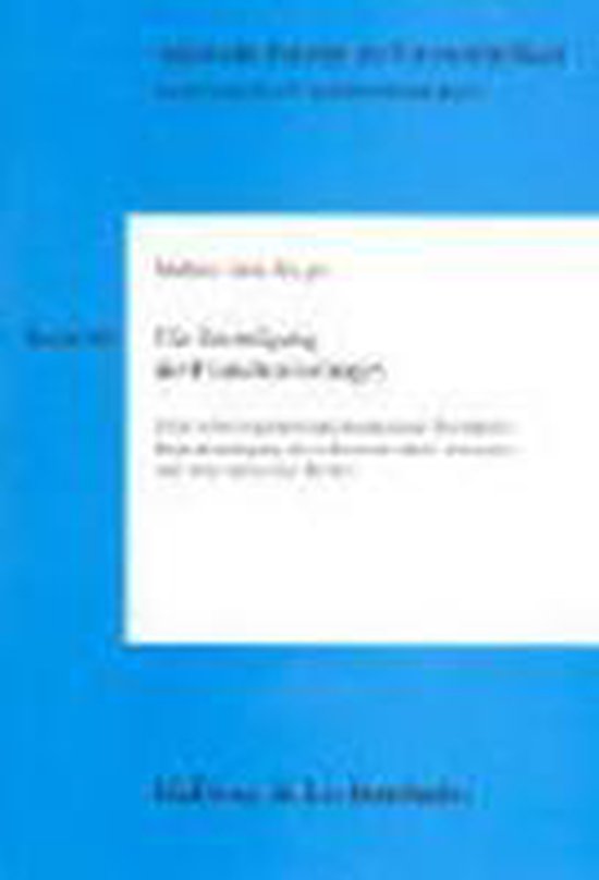 Die Beendigung des Franchisenvertrages - cover