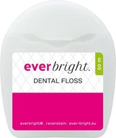 Everbright Waxed Floss Mint | Fluoride | 50 meter flosdraad | Sterk & Stevig | Mint