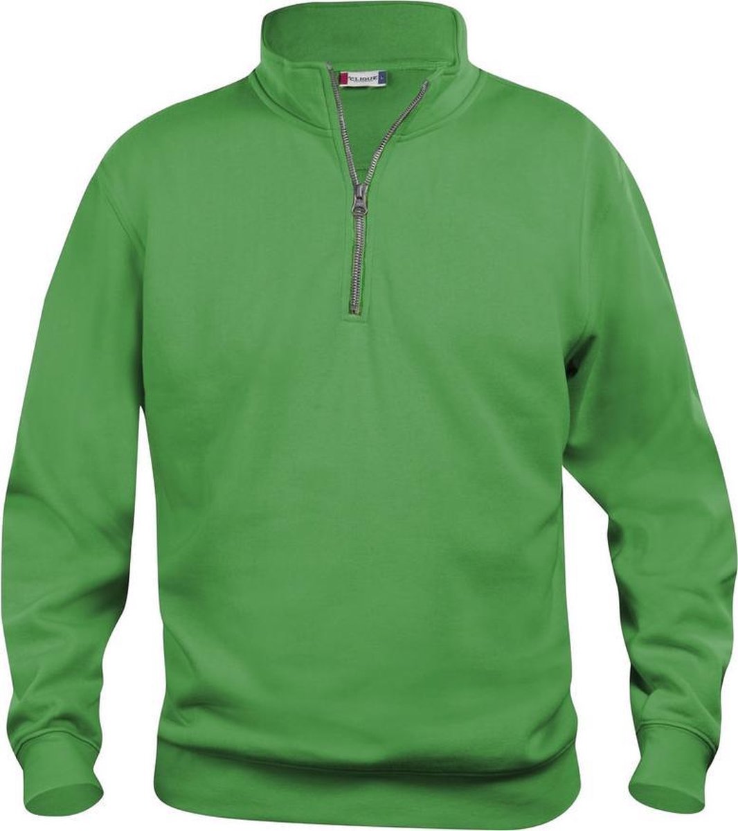 Clique Basic Half Zip 021033 - Appel-groen - XXL