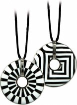 Wheel / Stripes - Necklace