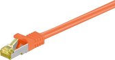 Wentronic 91579 - Cat 7 STP-kabel - RJ45 - 0.5 m - Oranje