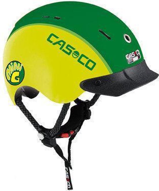 CASCO MINI-GENERATION geel-groen fietshelm kids maat S 50-55cm | bol.com