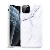 ESR Marble TPU marmer hoesje voor iPhone 11 Pro - wit