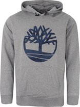 Timberland - Seasonal Tree Logo Hoodie - Heren trui - S - Grijs