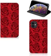 Smart Cover Rose Rouge pour iPhone 11