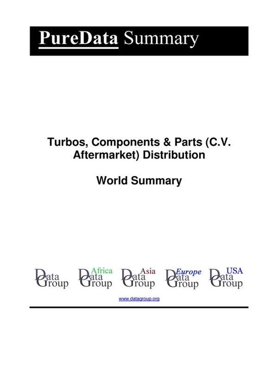 PureData World Summary 4160 - Turbos, Components & Parts (C. ... - cover