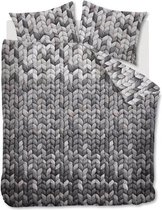 Ariadne at Home Nisa - Flanel - Dekbedovertrek - Lits-jumeaux - 240x200/220 cm - Grijs