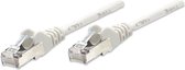 Intellinet 329989 - Câble réseau - RJ45 - 0,5 m - Gris