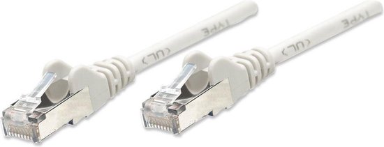 Intellinet 329989 - Netwerkkabel - RJ45 - 0.5 m - Grijs