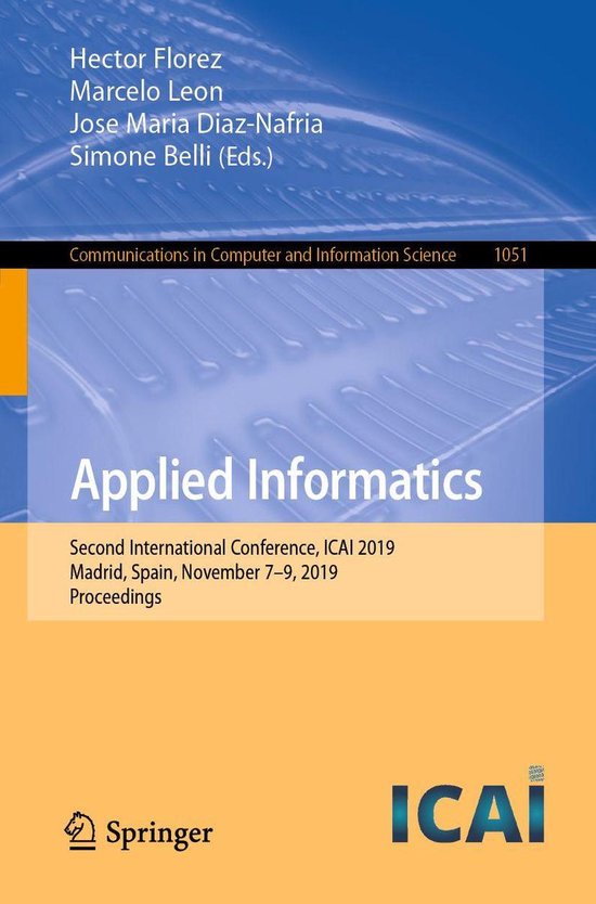 Springer Nature Proceedings Computer Science - Applied Infor ... - cover