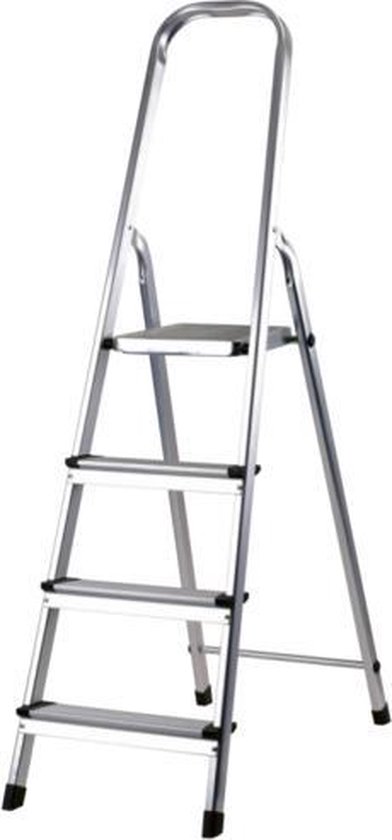 Escalo - Industriële trapladder - Sparta - Aluminium - 4 treden - 147
