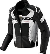 Spidi Warrior Net 2 Black White Textile Motorcycle Jacket XL