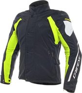 Dainese Rain Master D-Dry Black Glacier-Grey Fluo Yellow Textile Motorcycle Jacket 50