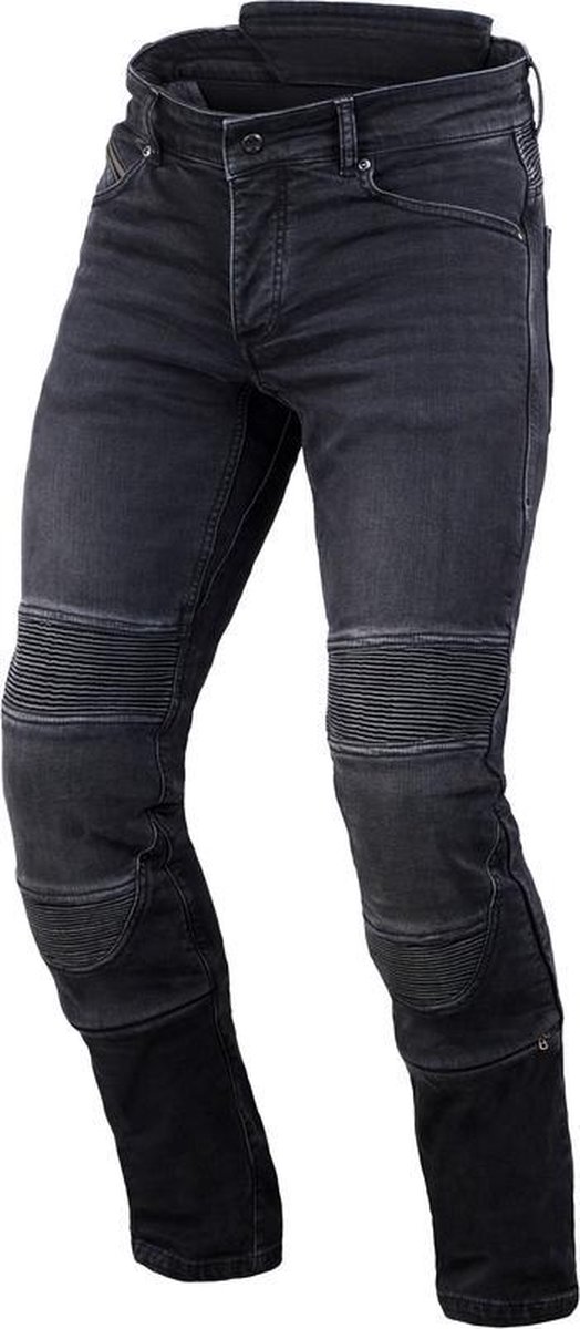 Macna Individi Short Black Motorcycle Jeans 38
