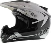 MT kinder crosshelm Steel zwart/grijs