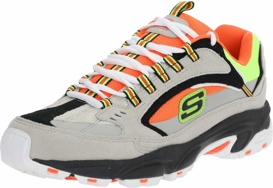 bol.com | Skechers sneakers laag stamina - cutback Sinaasappel-42