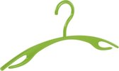 De Kledinghanger Gigant - 4 x Blouse / shirthanger Flipper kunststof groen, 42 cm