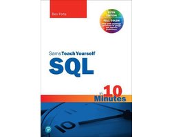 Omslag van Sams Teach Yourself - SQL in 10 Minutes a Day, Sams Teach Yourself