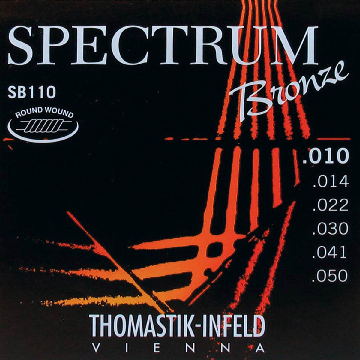 Thomastik SB110 Spectrum Bronze Roundwound Akoestische Snaren (10-50)