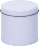 Boîte de rangement ronde blanche / Boîte de rangement 10 cm - Dosettes / tasses à café blanches Boîtes de rangement - Boîtes de rangement