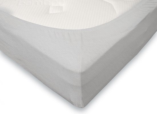 Cinderella Hoeslaken Katoen Satijn 30cm Hoekhoogte - white 90x210cm