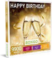 Bongo Bon - Happy Birthday Cadeaubon - Cadeaukaart cadeau voor man of vrouw | 9900 activiteiten voor groot en klein: cultuur, plezier, sportief en meer